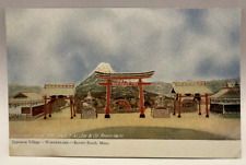 Japanese Village, Wonderland, Revere Beach, Massachusetts MA Vintage Postcard picture