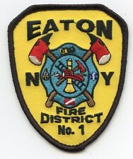 EATON NEW YORK NY Fire District FIRE PATCH picture