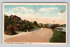 Lake Junaluska NC-North Carolina, Scenic Residential District Vintage Postcard picture