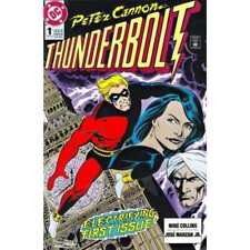 Peter Cannon - Thunderbolt #1 - 1992 series DC comics NM minus [m  picture