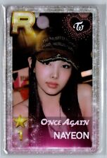TWICE- NAYEON SUPER STAR JYP FANMEETING ONCE AGAIN 175 OFFICIAL PHOTOCARD picture
