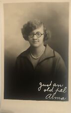 Antique Post Card RPPC Portrait Young Woman, VITAVA 1925-34, Unposted picture