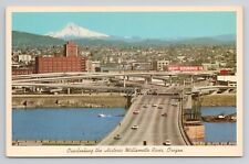 The Marrison street Bridge Portland Oregon Postcard 3405 picture