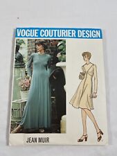 Vintage Vogue Couturier Design Jean Muir Sewing Pattern 2972 #325 picture