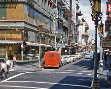 1957 SAN FRANCISCO CHINATOWN Photo (222-L) picture