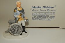 Sebastian Miniatures Figurine George Washington with Cannon MIB picture