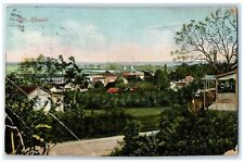 1909 Bird's Eye View Of Hilo Hawaii HI Posted Antique Postcard picture