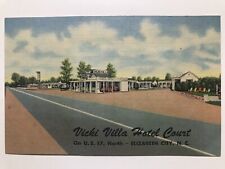 1940 Vicki Villa Hotel Court Elizabeth City North Carolina Postcard picture