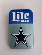 Vintage Dallas Cowboys NFL Miller Lite Pinback  Pin  picture