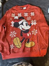 Disney Mickey Mouse “Ugly” Christmas Sweater. Pre Owned. Large picture
