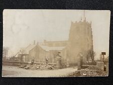 Radcliffe England UK Parish Church Antique RPPC Real Photo Postcard picture