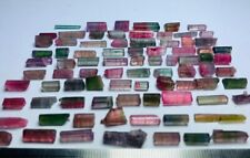 135 Cts Beautiful Top Class Multi Colors Tourmaline Crystal Excellent Quality   picture