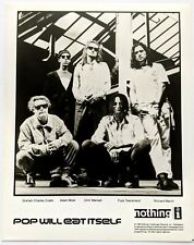 1994 Pop Will Eat Itself English Alt Rock Band Press Photo Fuzz Townshend Vtg picture