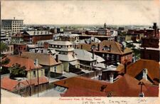 Vintage Postcard Panoramic Elevated View El Paso TX Texas 1907             G-544 picture