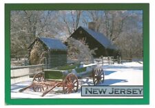 Morristown New Jersey NJ Postcard Wick House Winter Snow picture