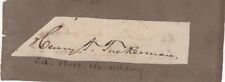Henry Theodore Tuckerman- Historical Clipped Signature (Writer) picture