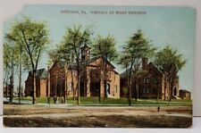Pittston Pa SCHOOLS AT WEST PITTSTON Postcard E14 picture