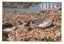 Vintage International France Chrome Postcard Arles Aerial View Septemes Vallons picture