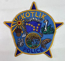 Kotlik Police Alaska AK Patch C7 picture