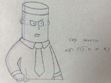 DILBERT Animation Production Hand-Penciled Drawing Asok 5.7 