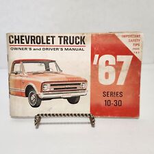 Vintage Original 1967 Chevrolet Truck Owner's and Driver's Manual Series 10-30 picture
