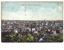 c1908 Aerial Bird’s Eye View Of Webster Maine ME Postcard picture