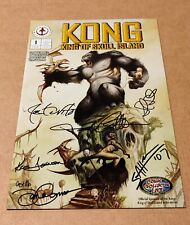 KONG: King of Skull Island #1 Signed Tommy Castillo, Joe DeVito, Chuck Satterlee picture