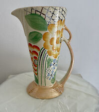 Estate Vintage Antique Wade Heath England Art Crafts Deco Pitcher Vase picture