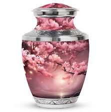 Urns For Men Ashes Adult Male Enchanted Cherry Blossom Grove (10 Inch) Large Urn picture