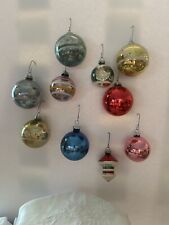 Vintage Shiny Brite Lot Of Christmas Tree Ornaments picture