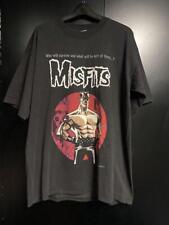 00'S MISFITS T-shirt Vintage Rare XL Black From import Japan picture