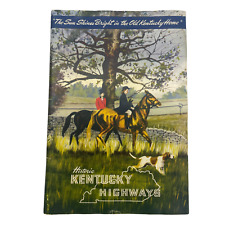 1949 Historic Old Kentucky Home Highways Trails Parks KY Vintage Travel Booklet picture