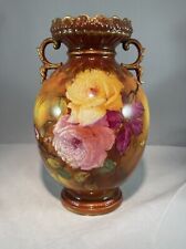 German Antique Royal Bonn Hand Painted Vase picture