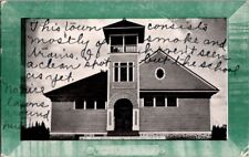 Vintage Postcard Public School Channing MI Michigan 1908                   E-490 picture