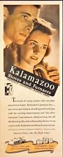 1943 Kalamazoo Stove & Furnaces Michigan Buy War Bonds WWII Print Ad picture