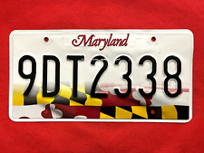 Maryland License Plate 9DT2338 ...... Expired / Crafts / Collect / Specialty picture