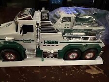 Hess 2019 White Toy Tow Truck picture