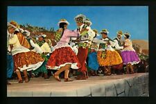 Music / Dance postcard Cuzco Peru Ballarina Native Dancer South America chrome picture