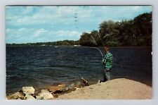 Manistee County MI-Michigan, Michigan's Scenic Bear Lake Vintage c1971 Postcard picture