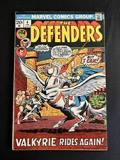 Defenders #4 - Marvel 1973 FN/VF 1st Valkyrie Classic Buscema Cover picture