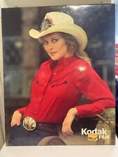 Vintage Kodak Film Camera Store Display Advertising Stand Rodeo Cowgirl 20