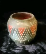 Unsigned Native American Pottery Vessel Pot, Navajo Style, Unsigned picture