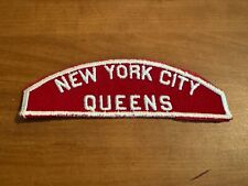 BSA, 1960’s New York City – Queens Red and White Shoulder Strip (RWS) picture