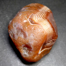 Lake Superior Agate 1.15 oz 'STUNNING FORTIFICATION' Rough Beautiful Gemstone picture