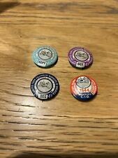 Lot of UNITED FARM EQUIPMENT WORKERS OF AMERICA Antique Vintage Button Pins CIO picture