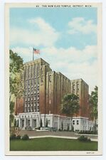 The New Elks Temple Detroit Michigan Postcard picture