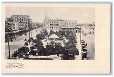 c1905 Alamo Plaza Post Office Greetings from San Antonio Texas TX Postcard picture