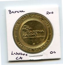 1.00 Token from the Barona Casino Lakeside California OC 2000 picture