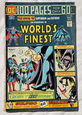 World's Finest #228 DC Comic Book 100 Pages 1975 Bronze Vintage Intact Reader  picture