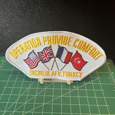 OPERATION PROVIDE COMFORT INCIRLIK AFB. TURKEY MILITARY PATCH picture